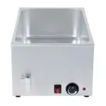 Bain Marie - 1/1 GN - 0°C / 90°C - Vanne de vidange - inox - 230V - G-Line HW-5050 €89.00 Table-top bain marie