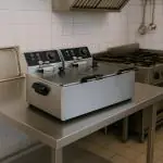 Friteuse - électrique - modèle de table - 2 x 8 L - acier inoxydable - 2 x 230V - G-Line HW-147701 €189.00 Friteuses 230 volts