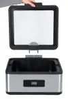 Chafing Dish - 2/3 GN - Electrique - Digital - inox - 600 W - 230V - G-Line HW-149962 €119.00 Chafing dish électrique