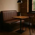 Banc de salle à manger Bistro - Marron - L 120 CM - G-Line HW-017008 €199.00 Bancs de salle à manger