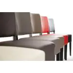 Chaise Rome - Noir - Cuir synthétique - G-Line HW-019050 €54.95 Sièges en cuir