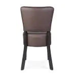 Chaise Rome - Marron foncé - Cuir synthétique - G-Line HW-019051 €54.95 Sièges en cuir