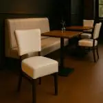 Chaise Rome - Crème - Cuir synthétique - G-Line HW-019053 €54.95 Sièges en cuir