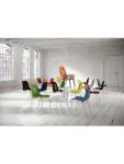 Chaise Helene - Empilable - Jaune - G-Line HW-01011 €29.95 Chaises en plastique