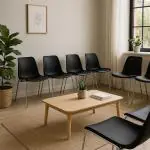 Chaise Helene - Empilable - Noir - G-Line HW-01007 €29.95 Chaises en plastique