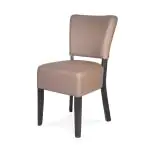 Chaise Rome - Taupe - Cuir synthétique - G-Line HW-32322 €54.95 Sièges en cuir
