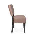 Chaise Rome - Taupe - Cuir synthétique - G-Line HW-32322 €54.95 Sièges en cuir