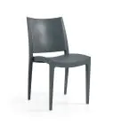 Chaise de terrasse Lotus - Empilable - Anthracite - G-Line HW-61245 €29.95 Chaises de terrasse