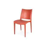 Chaise de terrasse Lotus - Empilable - Orange - G-Line HW-61241 €29.95 Chaises de terrasse