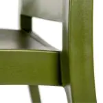 Chaise de terrasse Lotus - Empilable - Vert foncé - G-Line HW-61242 €29.95 Chaises de terrasse