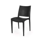 Chaise de terrasse Lotus - Empilable - Noir - G-Line HW-61243 €29.95 Chaises de terrasse