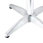 Table de patio - Argent - Aluminium - H 74 x L 60 x P 60 cm - G-Line HW-60362 €45.95 Table de terrasse