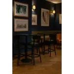 Tabouret de bar Brussels - Wengé - G-Line 09064 €95.95 Tabourets de bar