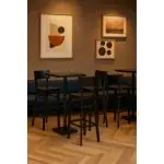 Tabouret de bar Brussels - Wengé - G-Line 09064 €95.95 Tabourets de bar