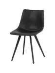 Chaise Nicolas - Gris - Cuir synthétique - G-Line 71386 €64.95 Chaises en métal