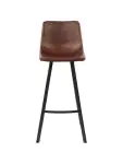 Tabouret de bar Nicolas - Cognac - Cuir synthétique - G-Line 71387 €79.95 Tabourets de bar