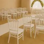 Chaise de mariage Napoléon - Blanc - G-Line 146578 €26.95 Chaises en plastique