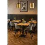 Chaise Alexia - Gris clair / Noir - Synthétique - G-Line 81304 €44.95 Chaises en métal