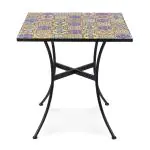 Table de terrasse Espagne - Céramique - Noire - H 72,5 x L 70 x P 70 cm - G-Line HW-141015 €99.95 Table de terrasse