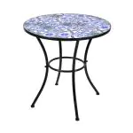 Table de terrasse Grèce - Céramique - Ronde - Ø 70 cm - G-Line GL-155807 €89.95 Table de terrasse