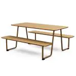 Table de pique-nique Mino - L 150 cm - Terre cuite - G-Line GL-167815 €399.00 Tables de pique-nique