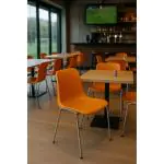 Chaise Helene - Orange - G-Line HW-01004 €29.95 Chaises en plastique