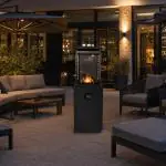 Chauffage de terrasse - Patio - Propane - Blocs de lave - Noir - H 149 x L 47 x P 47 CM - G-Line 75668 €269.00 Chauffages de terrasse