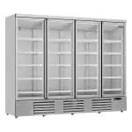 Réfrigérateur - Porte en verre - 4 portes - 2025 litres - blanc - 230V - H 199,7 x L 250,8 x P 71 CM - Combisteel 7455.2210 €3,108.00 Vitrine à boisson