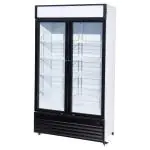 Réfrigérateur - Porte en verre - 2 portes - 750 litres - 230V - H 196,5 x L 112 x P 61 CM - Combisteel 7455.1390 €929.78 Vitrine à boisson