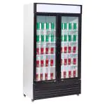 Réfrigérateur - Porte en verre - 2 portes - 750 litres - 230V - H 196,5 x L 112 x P 61 CM - Combisteel 7455.1390 €929.78 Vitrine à boisson