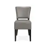 Chaise Rome - Gris éléphant - Cuir synthétique - G-Line HW-019052 €54.95 Sièges en cuir