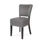 Chaise Rome - Gris éléphant - Cuir synthétique - G-Line HW-019052 €54.95 Sièges en cuir
