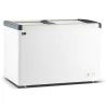 Glacière / Coffre à glace - 400 litres - Porte coulissante en verre - Modèle droit - G-Line