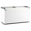 Glacière / Coffre à glace - 500 litres - Porte coulissante en verre - Modèle droit - G-Line