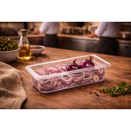 Bac gastronorme - 1/3 GN - 100 MM - Transparent - Polycarbonate - G-Line