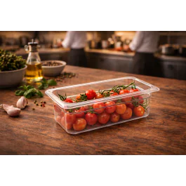 Bac gastronorme - 1/4 GN - 100 MM - Transparent - Polycarbonate - G-Line