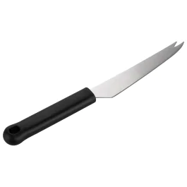 Couteau à fromage - 16 CM - acier inoxydable - Noir - G-Line