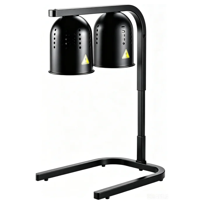 Pont chauffant Duo - Aluminium - Noir - 230 V - 250 W - G-Line GL-171437 €99.95 Lampe chauffante