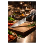 Couteau de chef - Forgé - Manche ergonomique - L 20 CM - G-Line 77175 €11.99 Couteaux