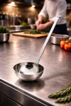 Louche - 0.75 L - inox - Ø 14.5 x L 39.5 CM - G-Line 77315 €14.95 Opschep lepels