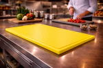 Planche à découper - HACCP - Rainure à jus - Jaune - 1/1 GN - G-Line 69543 €15.95 Lames de coupe / planches à découper
