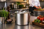 Casserole en acier inoxydable - Haute - 16 x 12 cm (H) - 2,5 litres - G-Line HW-139515 €19.00 Poêle de cuisson