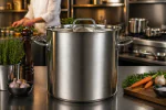 Casserole en acier inoxydable - Haute - Ø 28 x 28 cm (H) - 17 litres - G-Line HW-139512 €59.00 Poêle de cuisson
