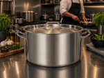 Casserole en acier inoxydable - Moyenne - Ø 32 x 22 cm (H) - 17 litres - G-Line HW-139519 €59.00 Poêle de cuisson