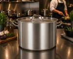 Casserole en acier inoxydable - Moyenne - Ø 36 x 24 cm (H) - 24 litres - G-Line HW-139518 €69.00 Poêle de cuisson