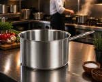 Casserole - 9,8 litres - Acier inoxydable - Ø 28 x H 16 cm - G-Line HW-139534 €34.95 Cuvette en acier