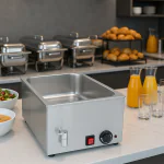 Bain Marie - 1/1 GN - 0°C / 90°C - Vanne de vidange - inox - 230V - G-Line HW-5050 €89.00 Table-top bain marie