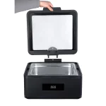 Chafing Dish - 2/3 GN - Electrique - Digital - Noir - 600 W - 230V - G-Line HW-149964 €119.00 Chafing dish électrique