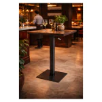 Pied Padua - Hauteur réglable - Noir - Fonte - L 45 x P 45 cm - G-Line HW-135546 €179.95 Pieds de tables de restauration