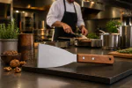 Couteau à assiette - 10 CM - acier inoxydable - Bois - G-Line GL-168544 €3.99 Couteaux d'assiette